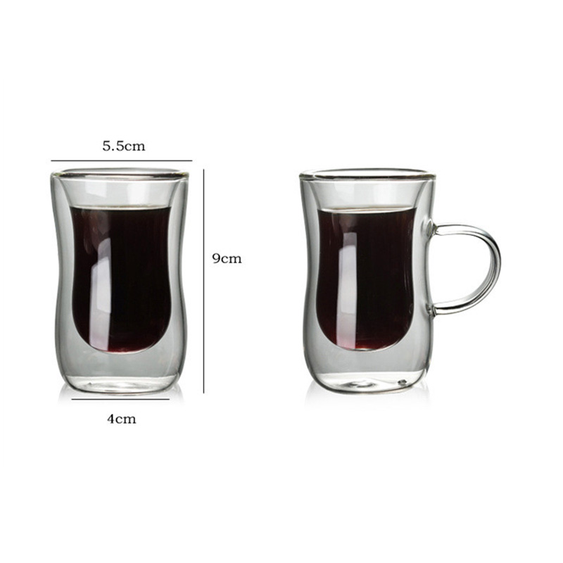استکان کمر باریک دو جداره پیرکس 150 میلی لیتر الترا (Elettra C2T-87 150ml) استکان کمر باریک دو جداره پیرکس 150 میلی لیتر الترا (Elettra C2T-87 150ml)