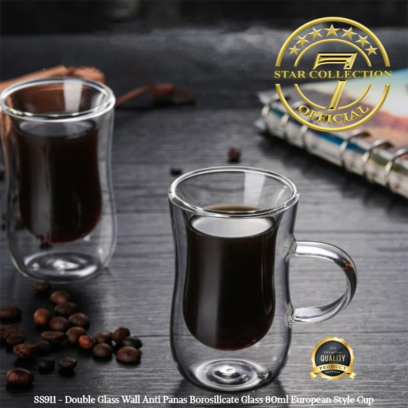 استکان کمر باریک دو جداره پیرکس 150 میلی لیتر الترا (Elettra C2T-87 150ml) استکان کمر باریک دو جداره پیرکس 150 میلی لیتر الترا (Elettra C2T-87 150ml)