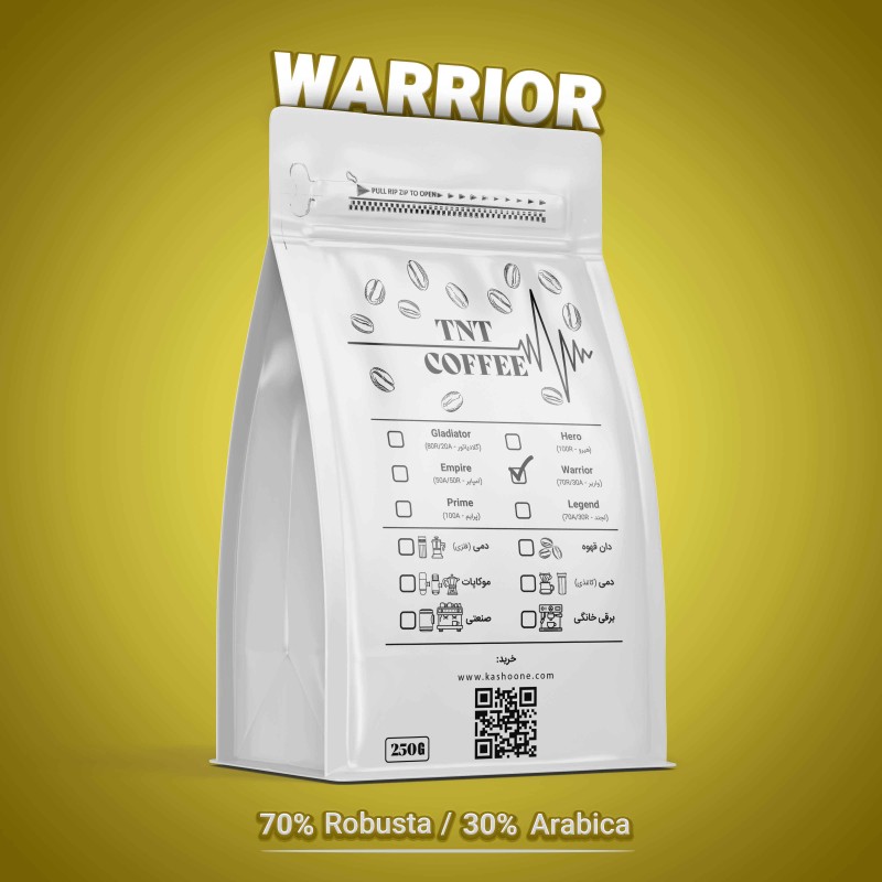 قهوه 250 گرمی تی ان تی کافی واریر (TNT Coffee Warrior 250g)