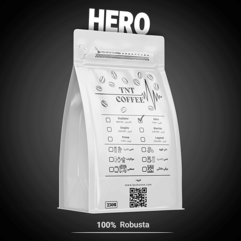 قهوه 250 گرمی تی ان تی کافی هیرو (TNT Coffee Hero 250g)